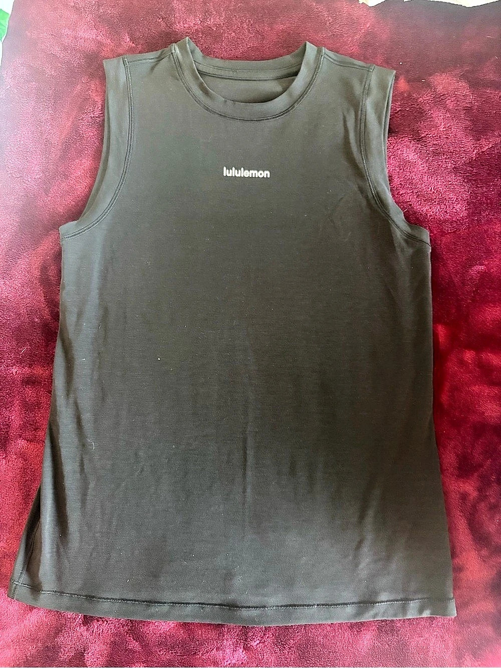 lululemon Black Tank Top Athletic